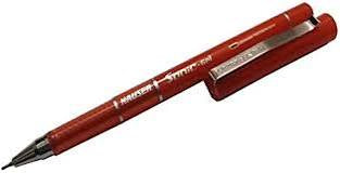 Hauser Sonic Gel Pen Red- Waterproof Gel Ink