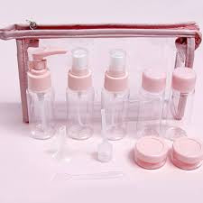 Portable Travel Vacuum Bottle Set Of 7