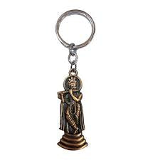 Shri Krishna Metal Keychain