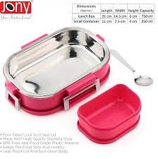 Jony Little Steel Lunch Box 600ml - Gift Hub Mart