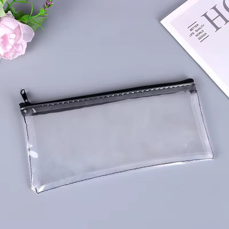 Zipper Pouch Trasnparent PVC