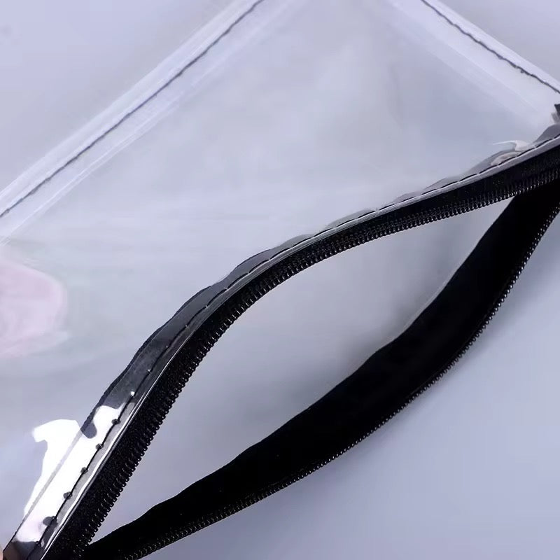 Zipper Pouch Trasnparent PVC