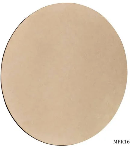 MDF Plate Round 10X10 4MM