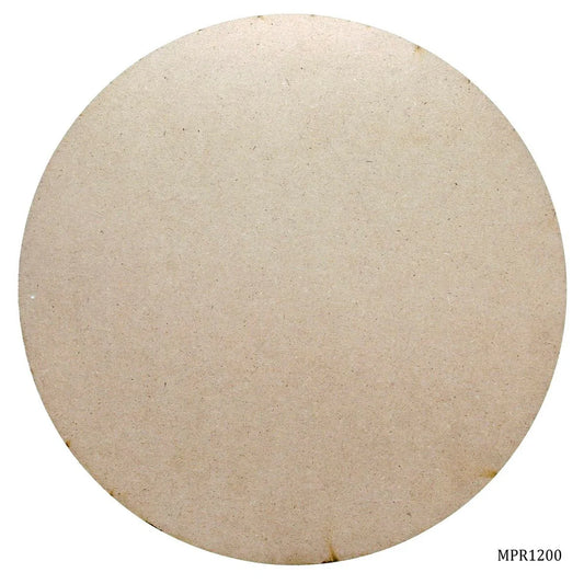 MDF Plate Round 12X12 4MM
