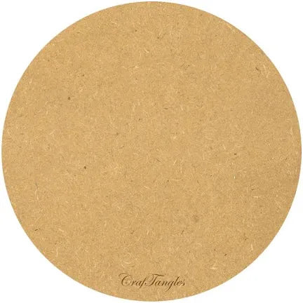 MDF Plate Round 14 Inch 4mm
