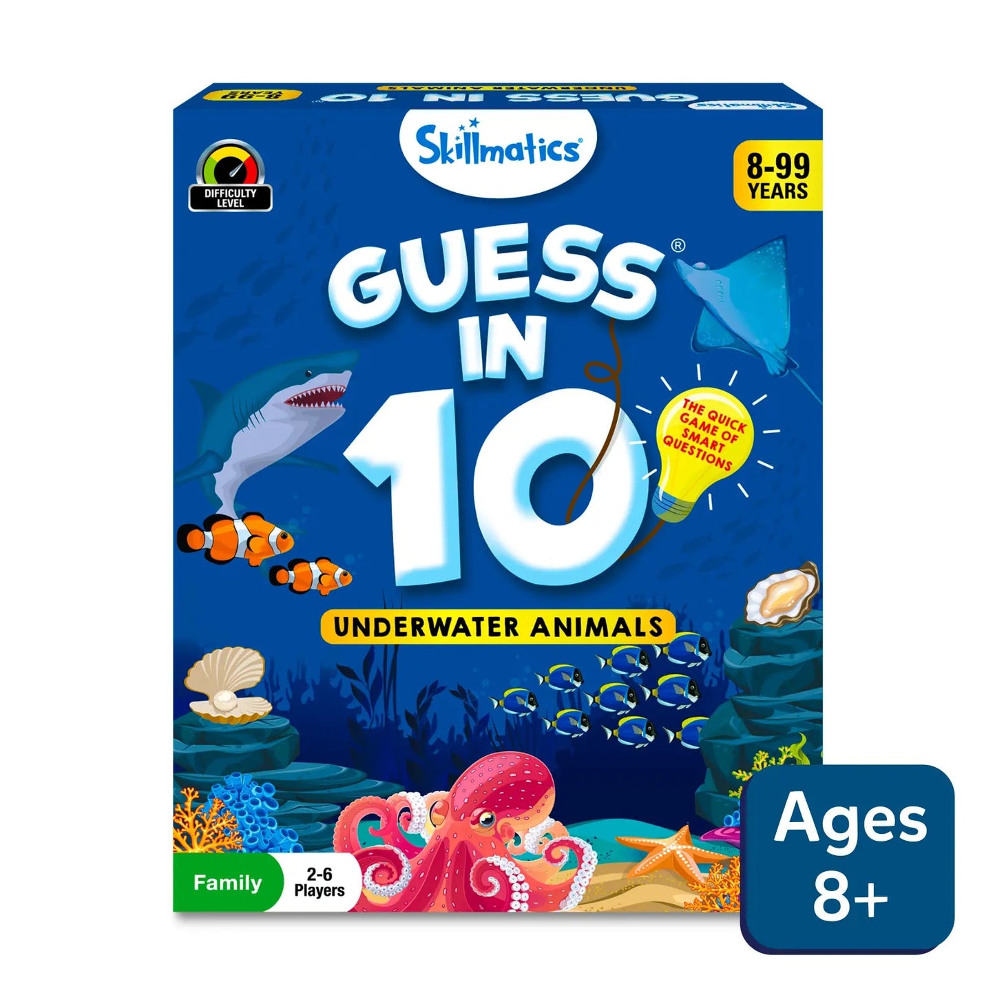 Skillmatics Guess in 10 Underwater Animals 8+