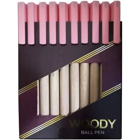 Flair Woody Ball Pen Red