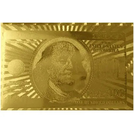 Golden Playing Cards