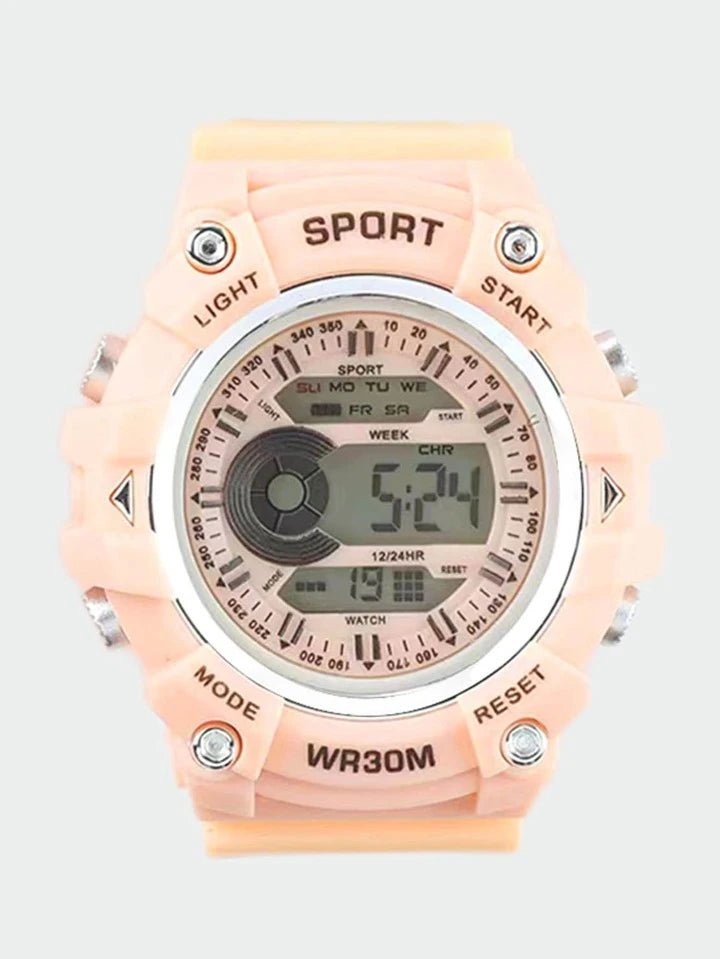 Digital Sport Wrist Watch Colourful