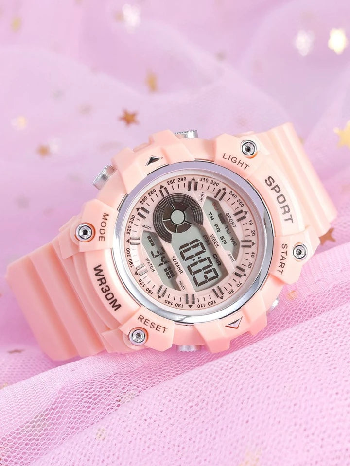 Digital Sport Wrist Watch Colourful