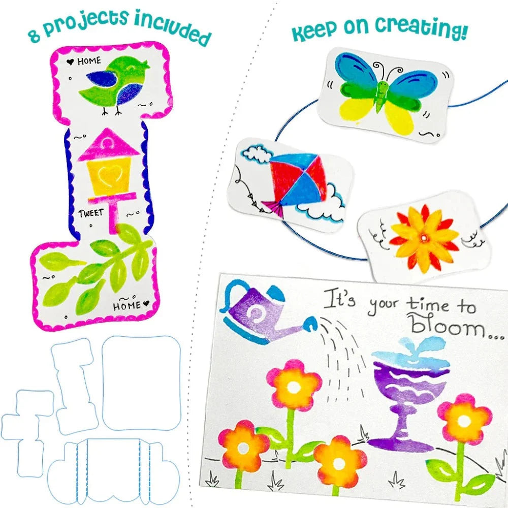 Stamp art Garden