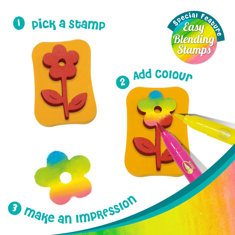 Stamp art Garden