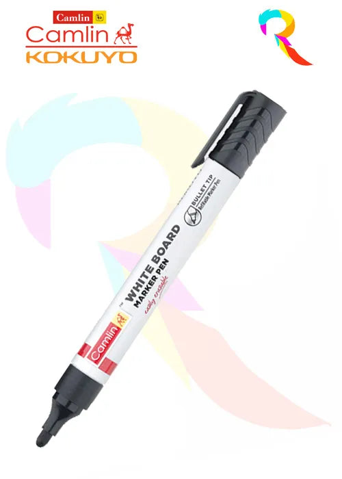 Camlin Whiteboard Marker 2.5mm Thick Black