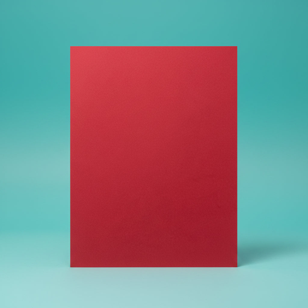 A4 Cartridge Paper- Red by Gift Hub Mart