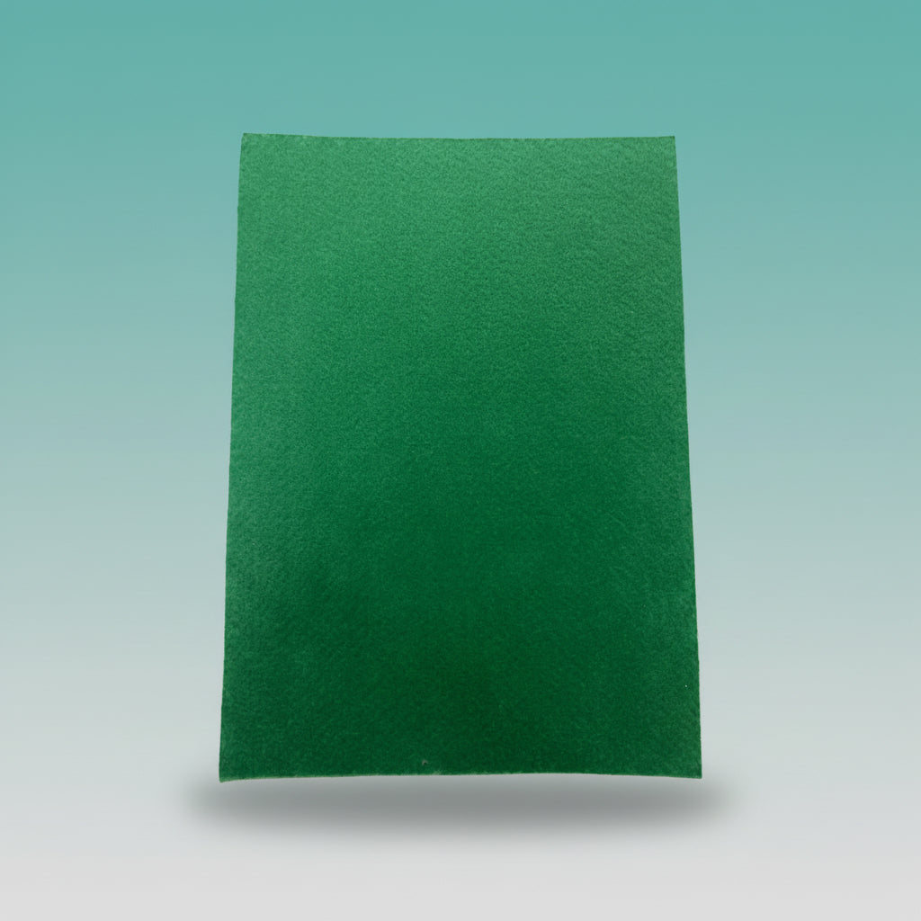 A4 Nonwoven Felt Sheets- Green by Gift Hub Mart