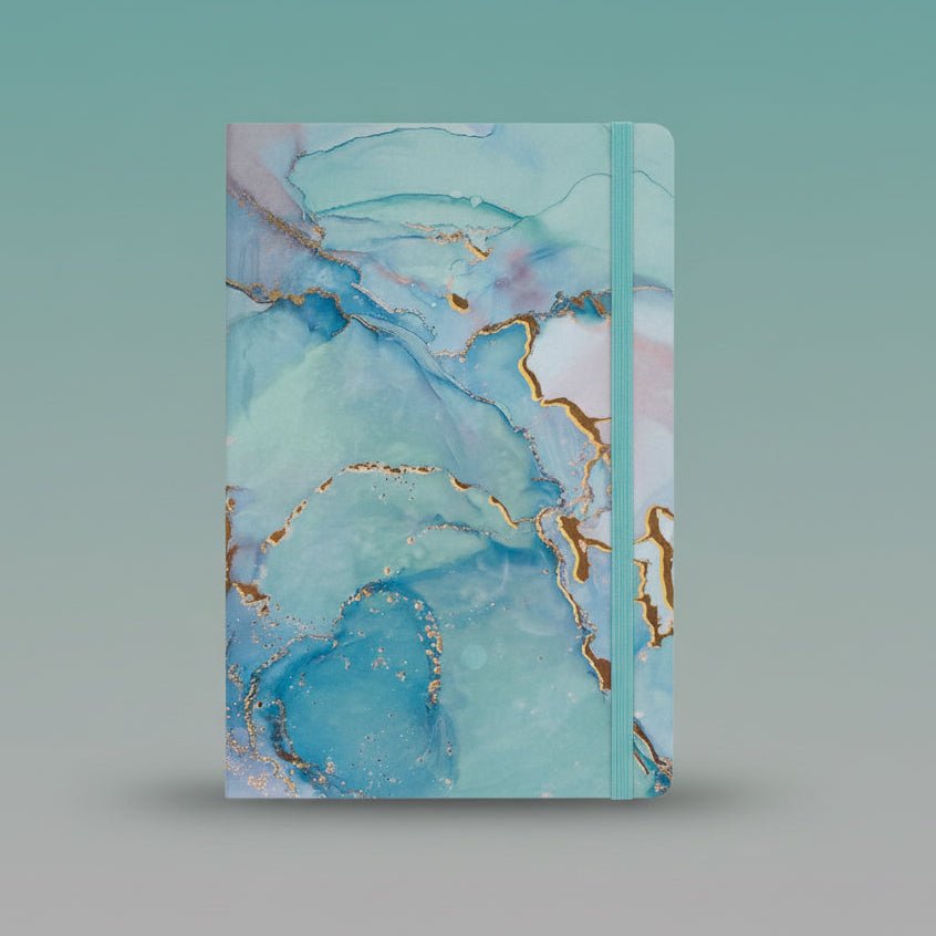 A5 Diary 5703-21- Alcohol Ink Design by Gift Hub Mart