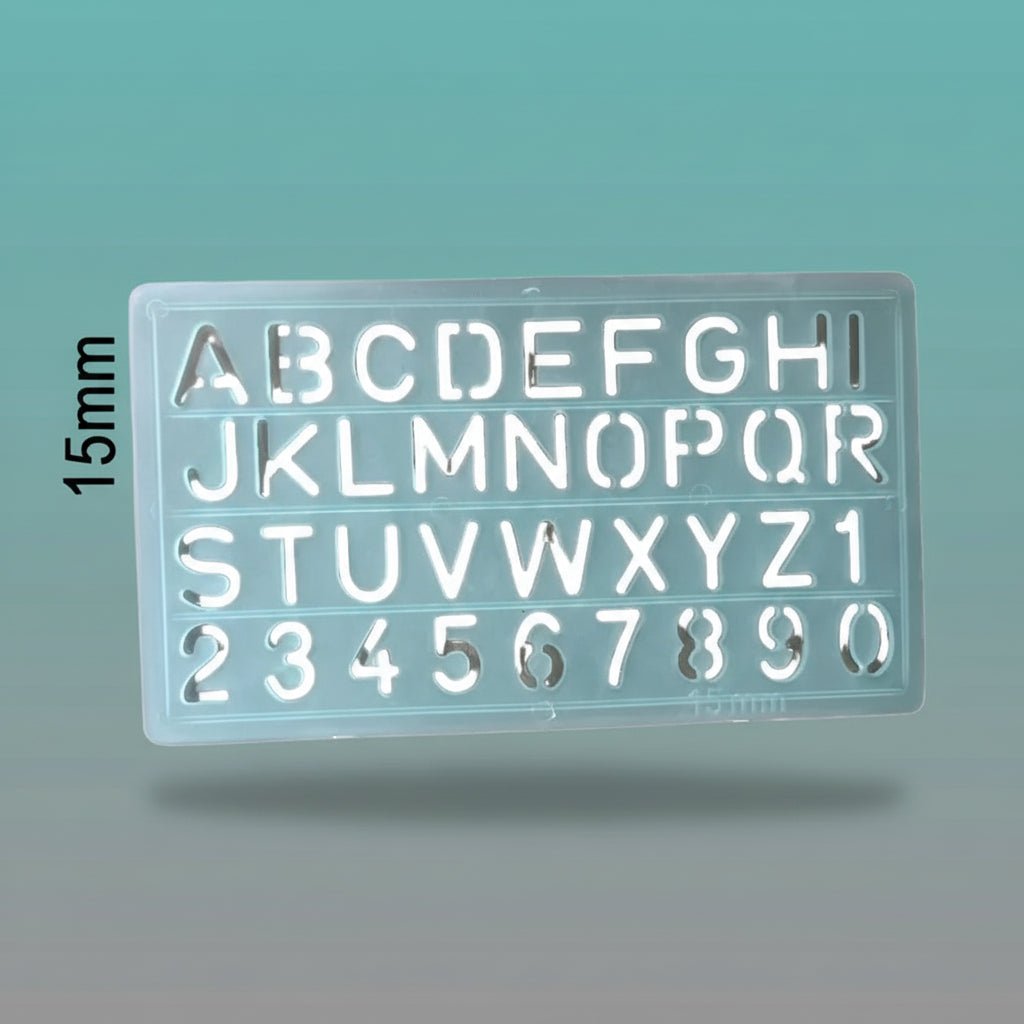 Aaccees stencil 15mm by Gifthubmart