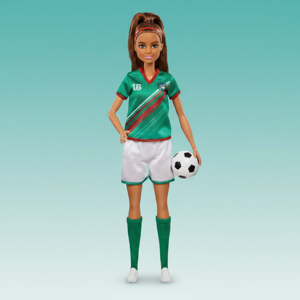 Barbie Soccer Player- Mattel 3+ by Gift Hub Mart