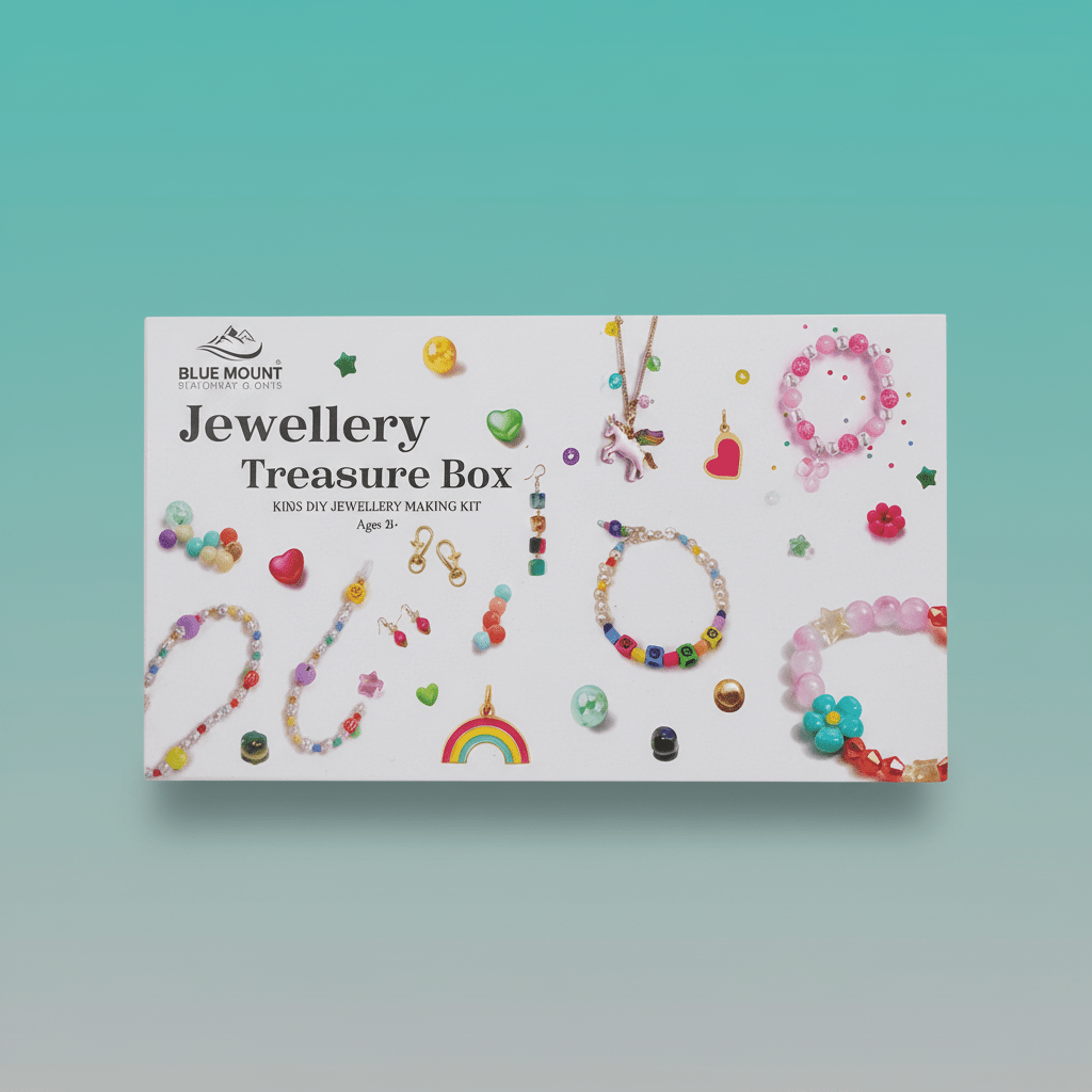 BlueMount Jewellery Treasure Box by Gift Hub Mart