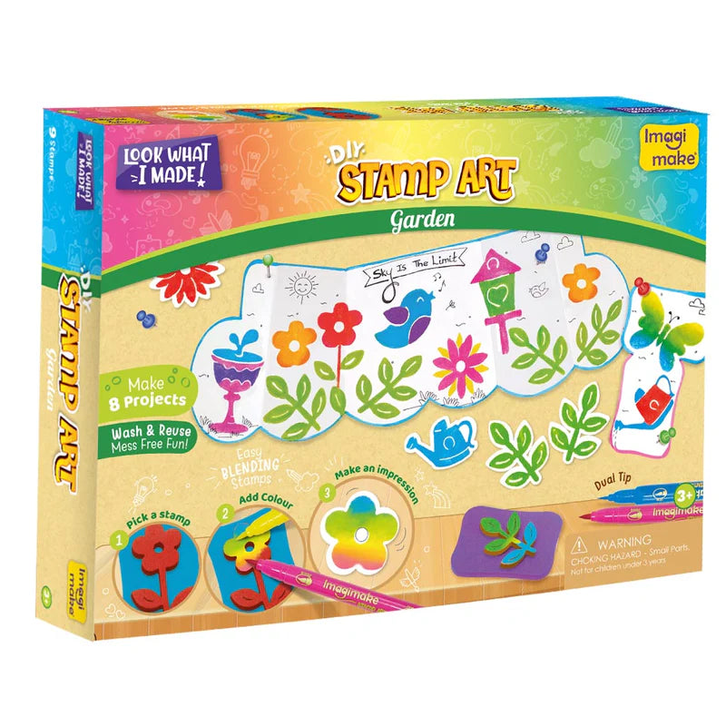 Stamp art Garden