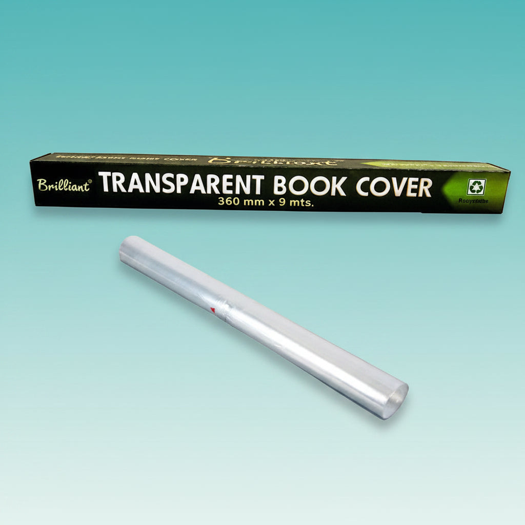 Brilliant Transparent Book Cover by Gifthubmart