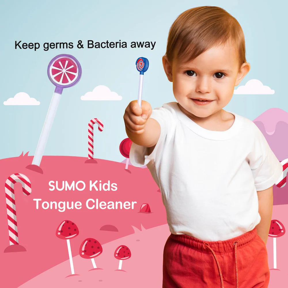 Sumo Kids Tongue Cleaner- Buds Buddy