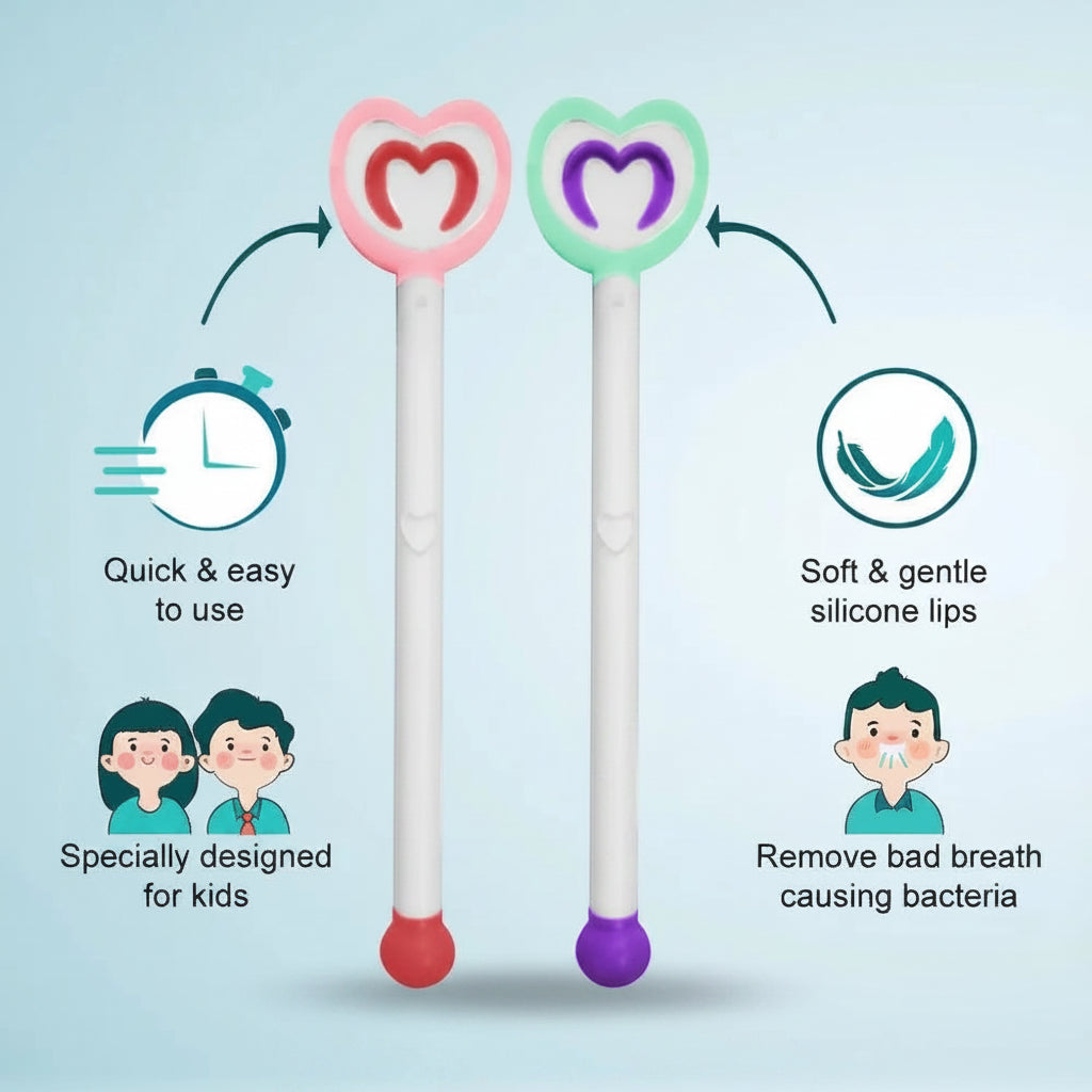 Buds Buddy Luxe Kids Tongue Cleaner by Gifthubmart