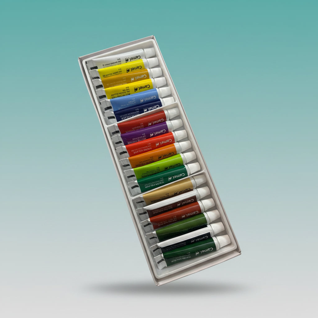 Camel Water Colour Tubes 18 Shades by Gift Hub Mart