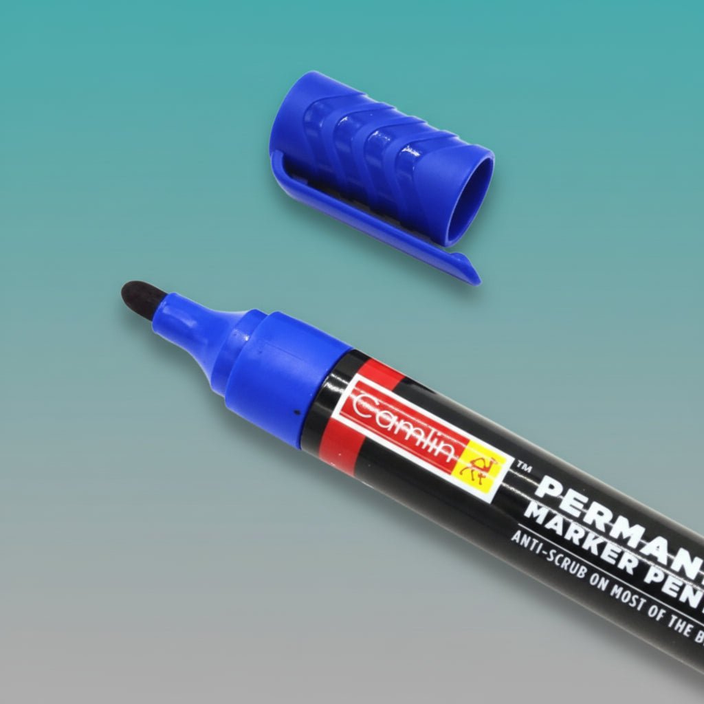 Camlin Permanent Marker (Blue) BC0011 by Gifthubmart