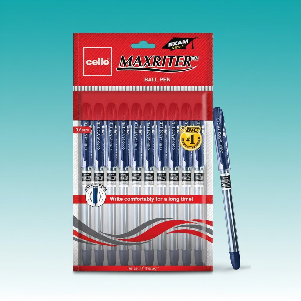 Cello Maxriter Ball Pen Blue 0.6mm by Gifthubmart