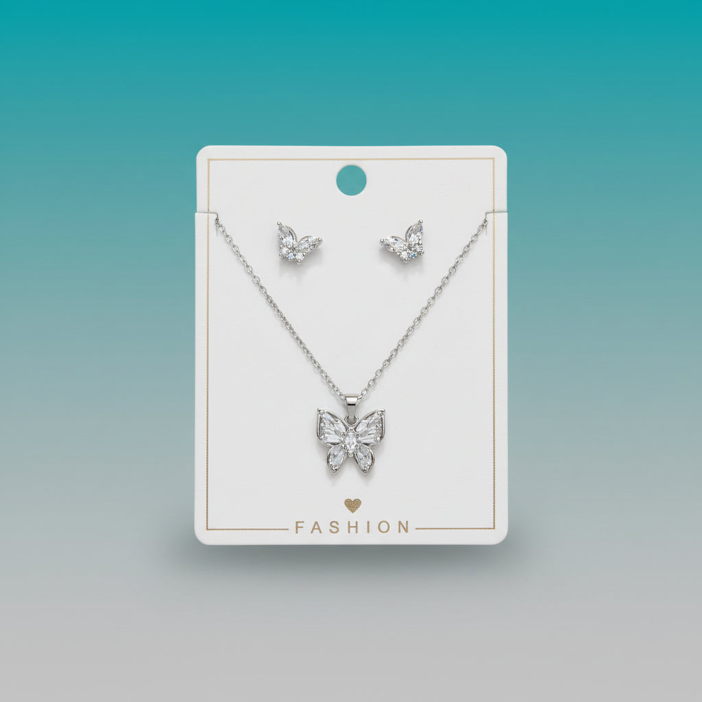 Chain Pendant With Earring by Gift Hub Mart