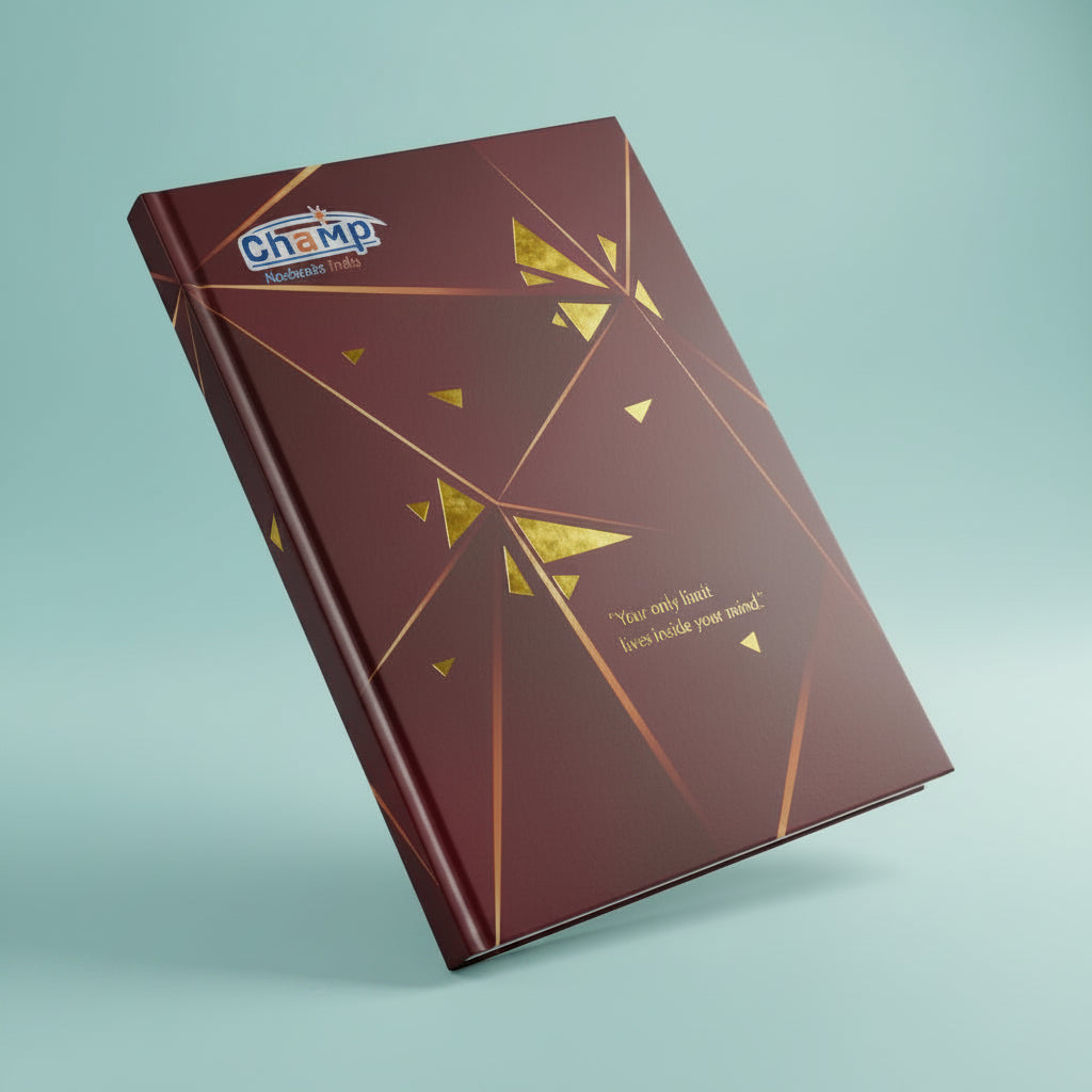 Champ A/5 Case Bound Copy 200 Pages by Champ