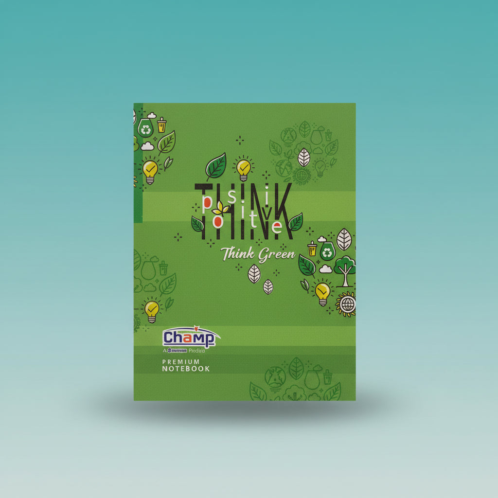 Champ Exercise Premium Notebook 200 Pages by Champ