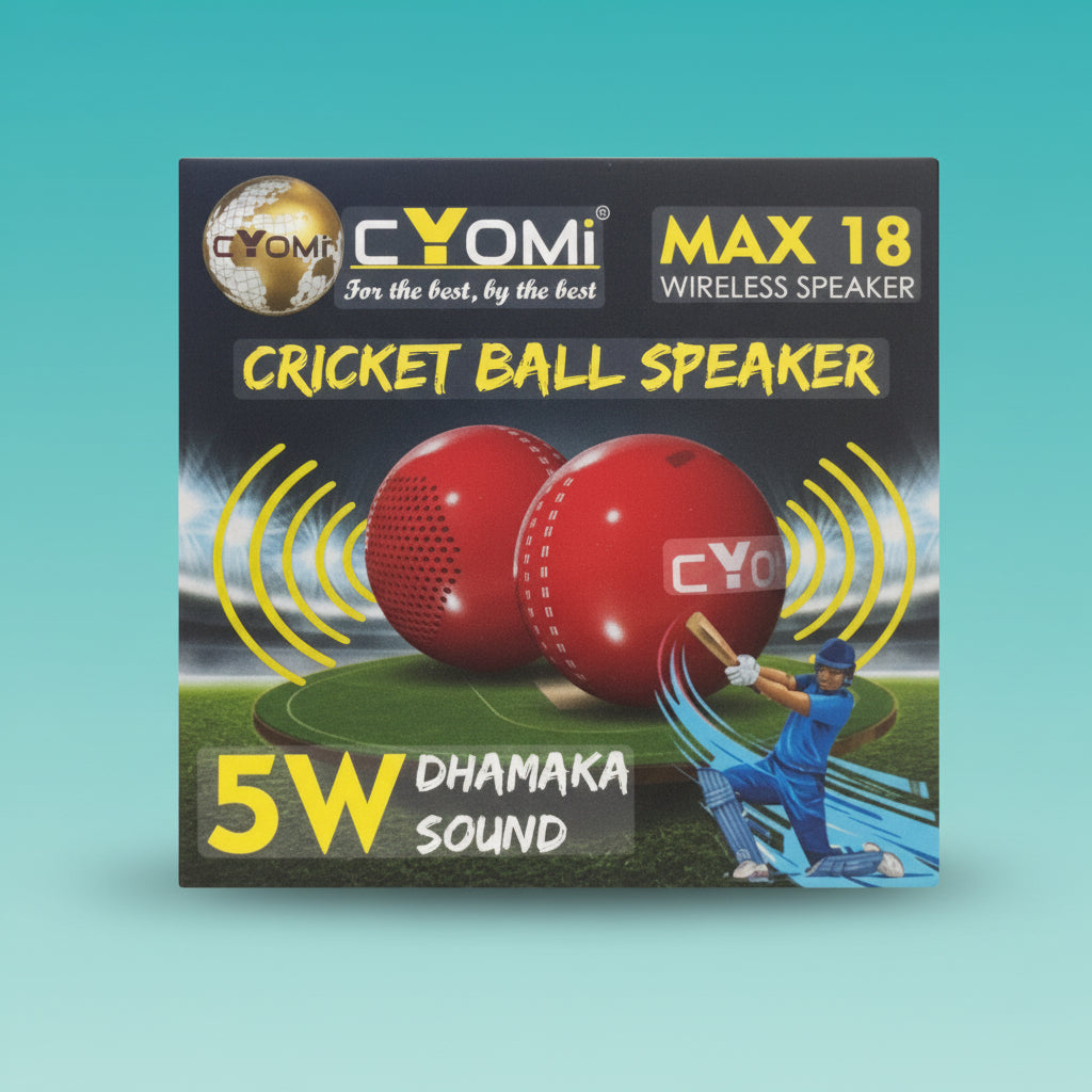 Cricket Ball Speaker by Gifthubmart