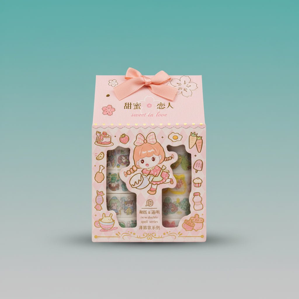 Cute Washi Tape Gift Bag by Gifthubmart