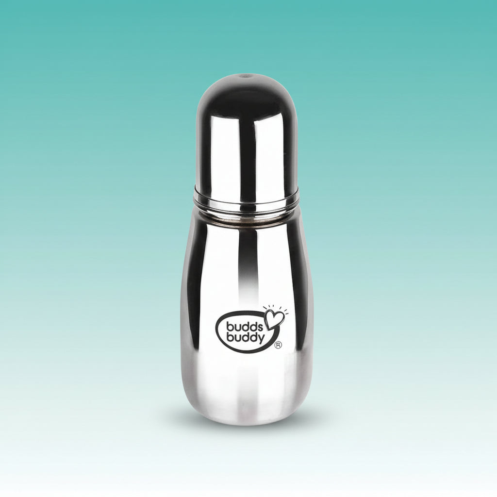 Deluxe Stainless Steel Bottle 300 ML- Buds Buddy by Gifthubmart