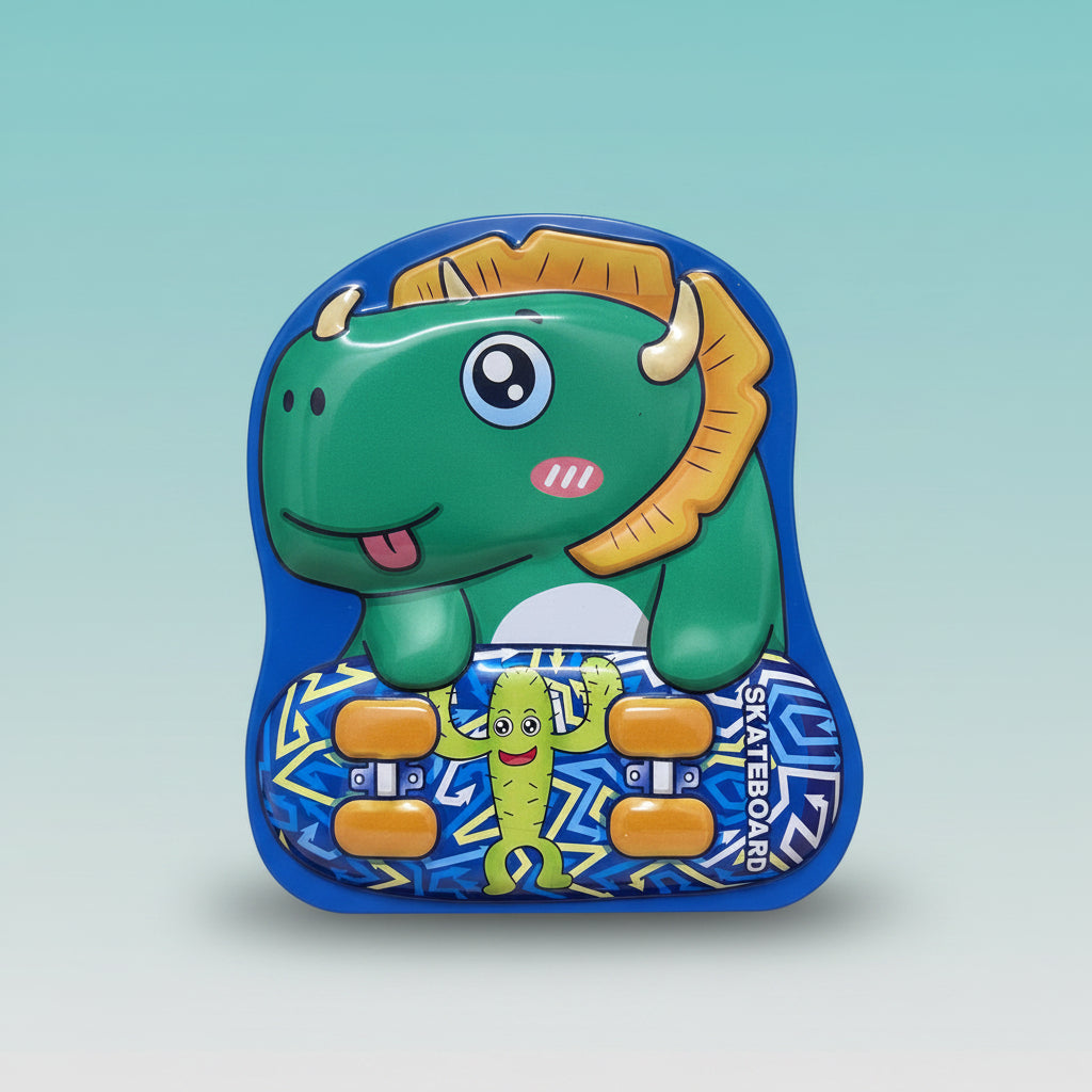 Dino Stakeboard Piggy Bank by Gift Hub Mart