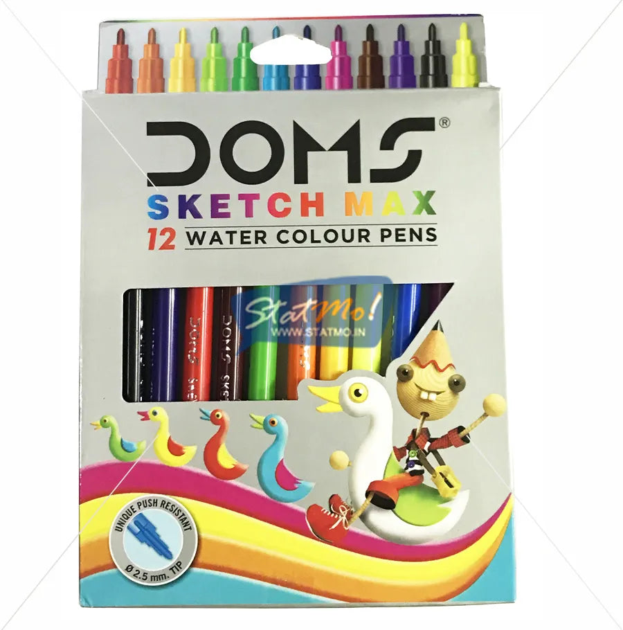 DOMS Sketch Pens Max 12 Shades