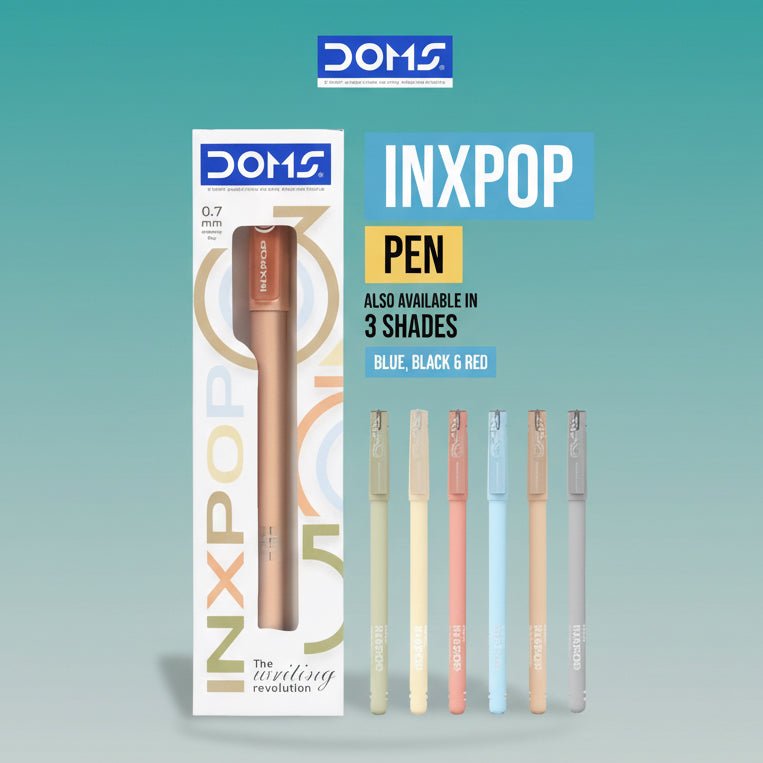 Doms Inxpop Ball Pen Black by Gift Hub Mart