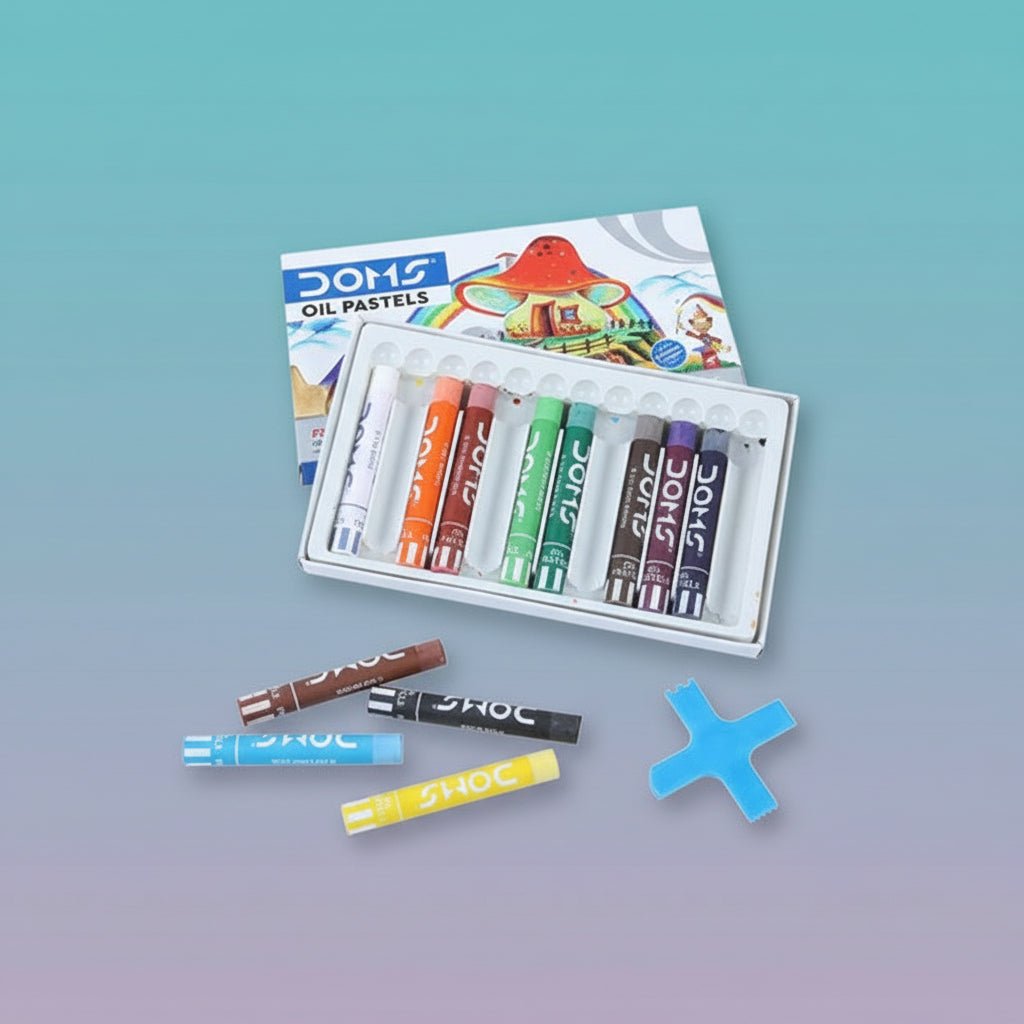 DOMS Oil Pastels Mini 12 Shade by Gift Hub Mart