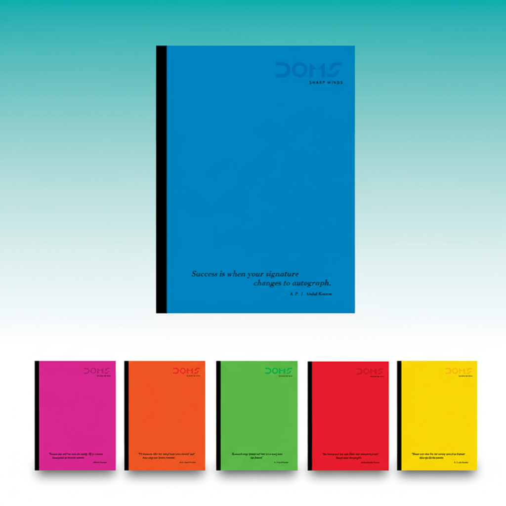 Doms Unruled Copy 100 Pages by Gifthubmart
