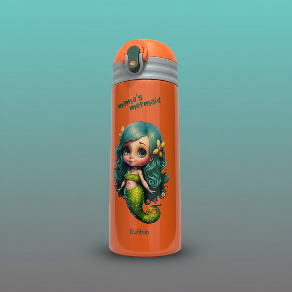 Dubblin Mermaid 400 Insulated Water Bottle by Gifthubmart