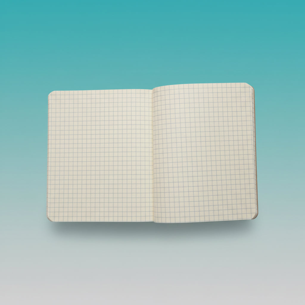 Eco Elephant Poop Notebook - Canvas Cover- Square Box by Gifthubmart