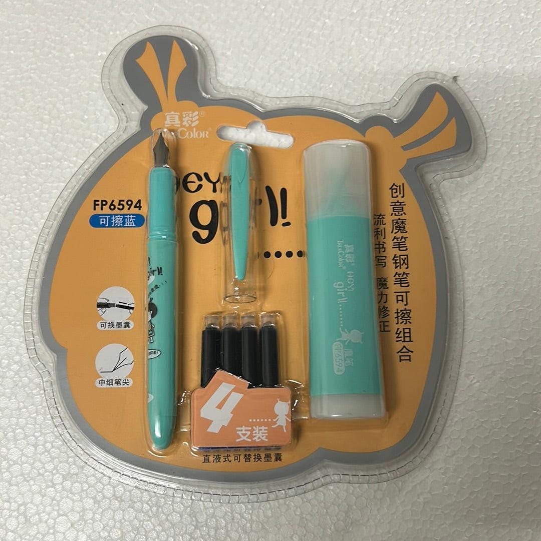 Erasable Ink Pen Set by Gifthubmart