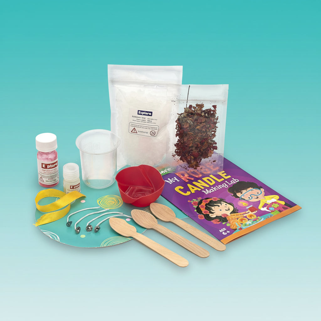 Exploe My Rose Candle Making Lab by Gifthubmart