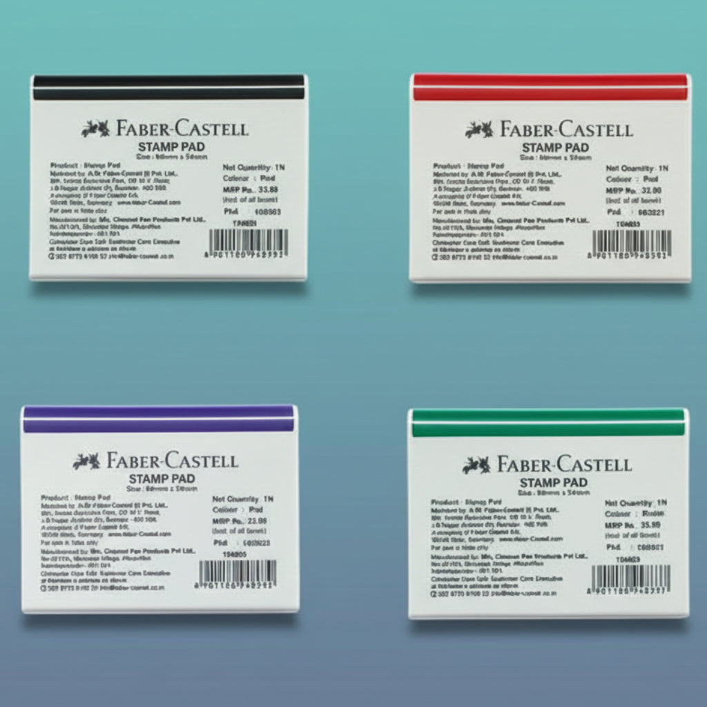 Faber Castell Stamp Pad Small (Black) by Gifthubmart