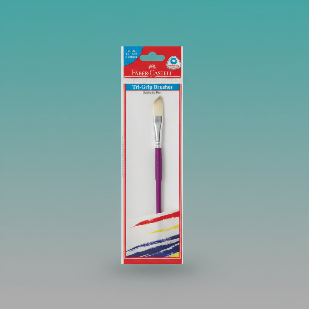Faber Castell Tri Grip Round Brush 12 by Gift Hub Mart