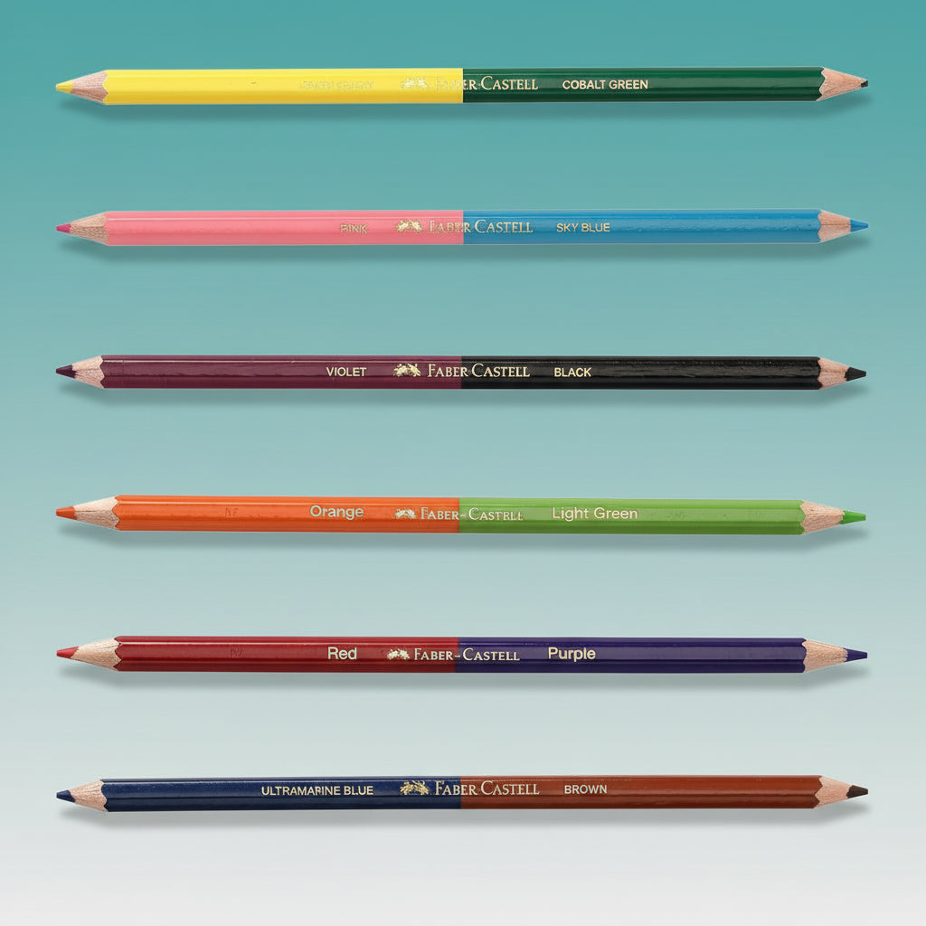 FaberCastell BiColour Pencils6 by Gifthubmart