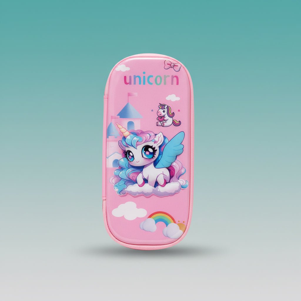 Fancy 3D Unicorn Pencil Pouch by Gifthubmart