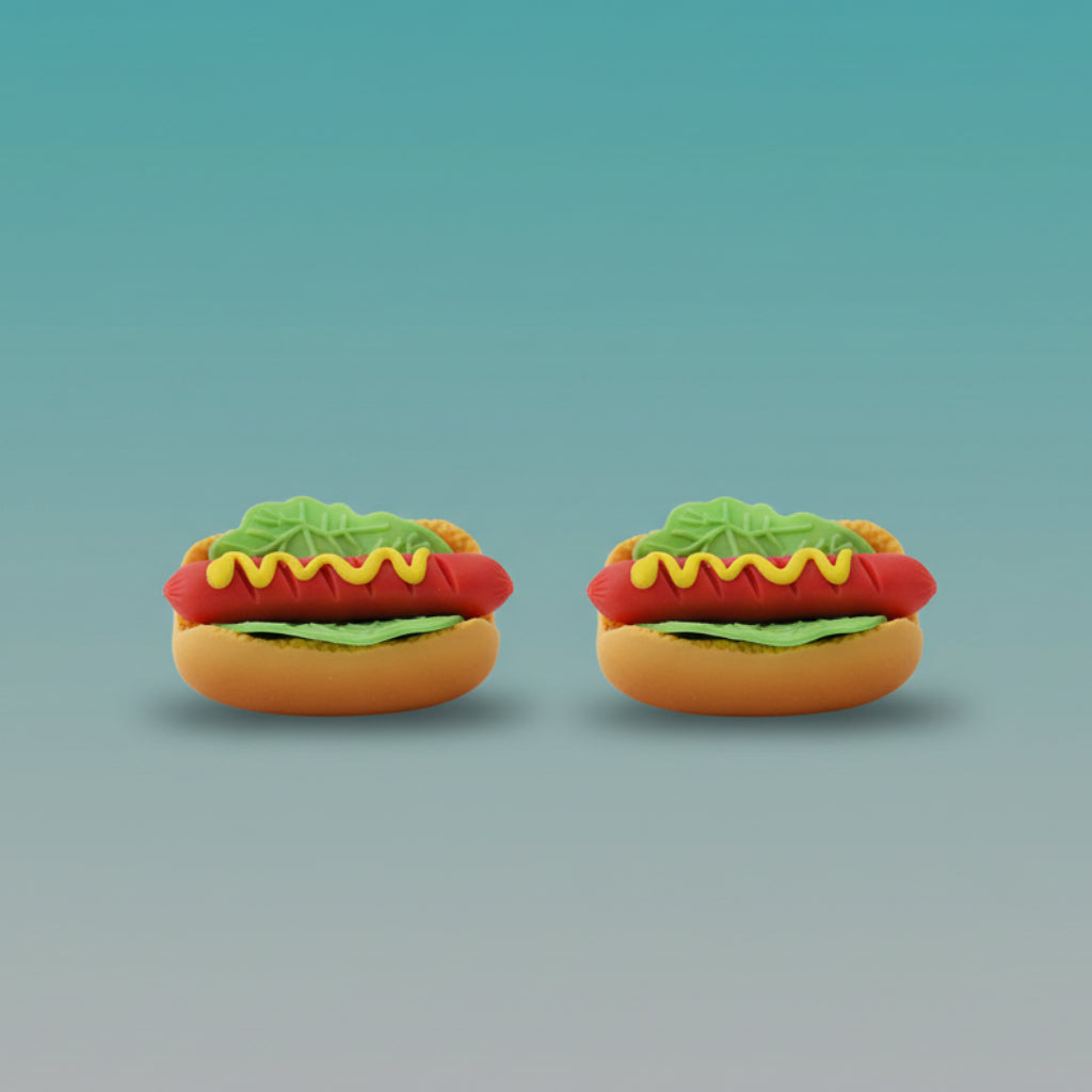 Fancy Hot Dog Eraser by Gift Hub Mart